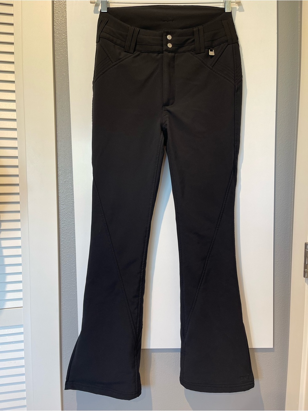 NILS Women’s Size 6 Black 20K Waterproof Ski Snow Pants Flare Bootcut| Long